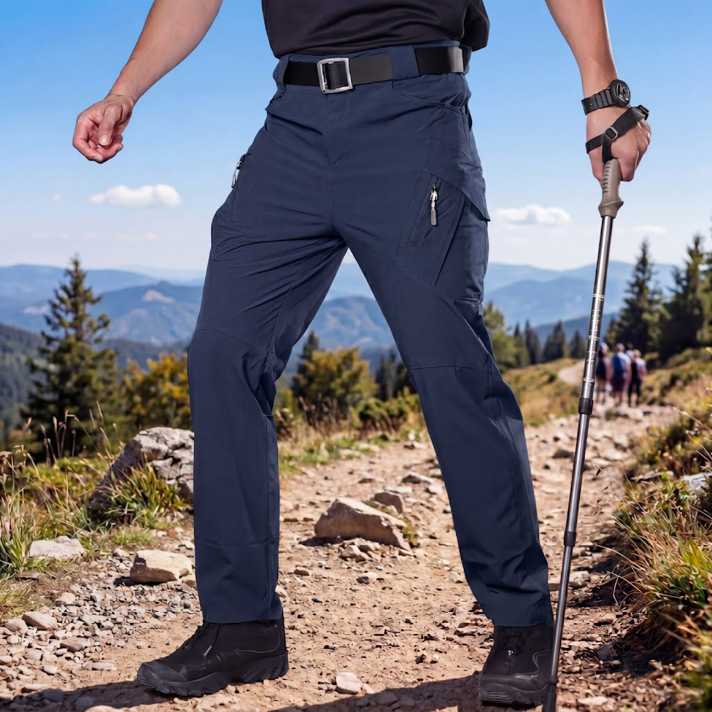 Archon IX9 Leichte Quick-Dry Hose - elastische Outdoor- &amp; Reisehose Marineblau