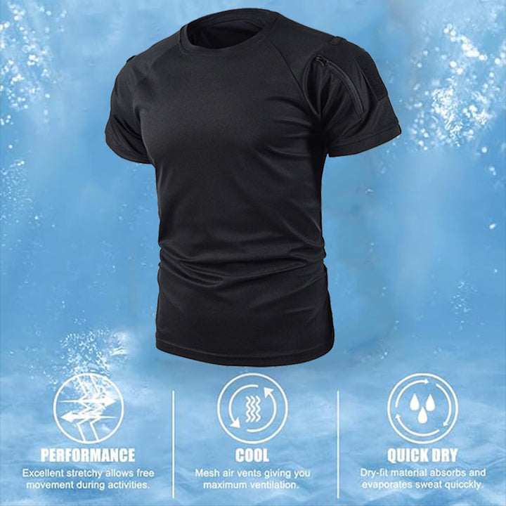 Taktisches Kurzarm-Sommershirt – Schnelltrocknend