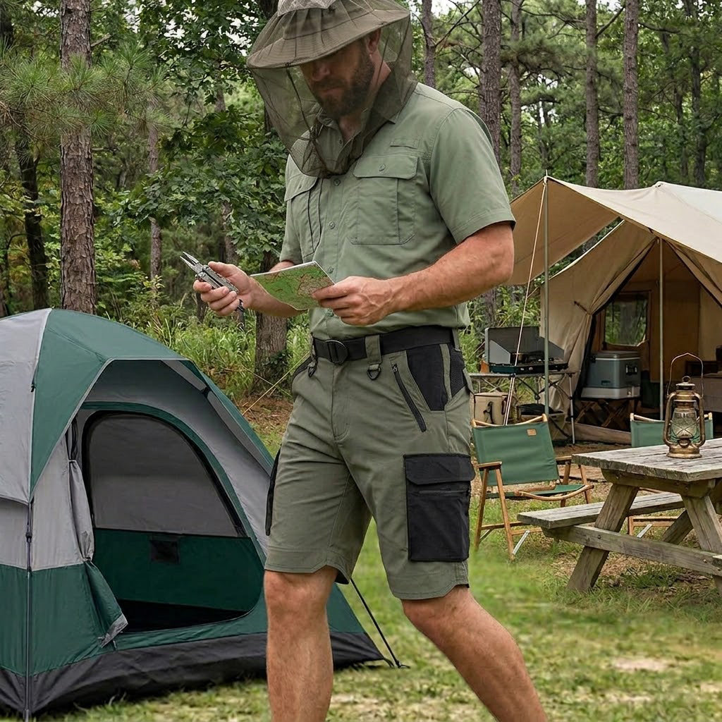 Taktische Leichte Schnelltrocknende Shorts mit Mehrfachtaschen