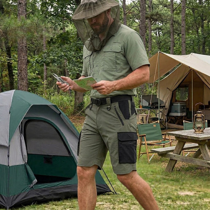 Taktische Leichte Schnelltrocknende Shorts mit Mehrfachtaschen