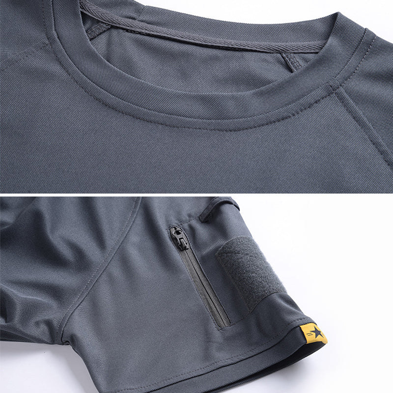 Taktisches Kurzarm-Sommershirt – Schnelltrocknend