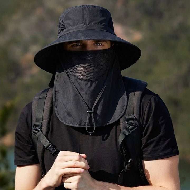 Sonnenschutzhut mit abnehmbarem Gesichtsschutz