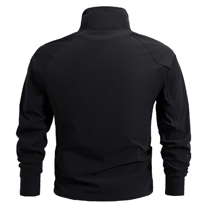 Herren Tactical Combat Shirt – Schnelltrocknend &amp; Elastisch mit 1/4-Reißverschluss