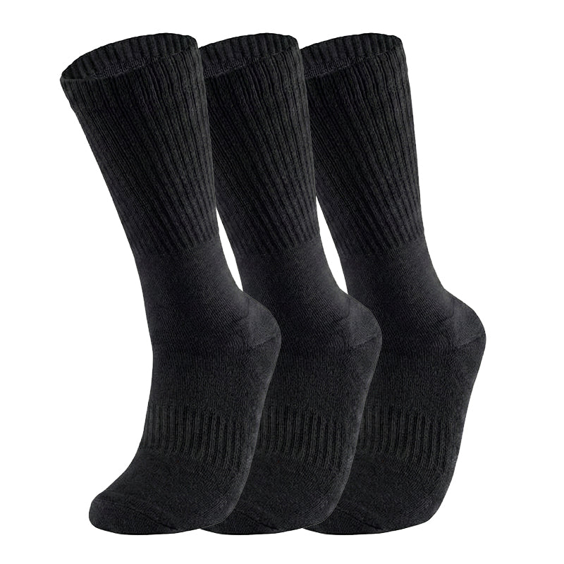 Leichte Outdoor-Baumwollsocken – 3er-Pack