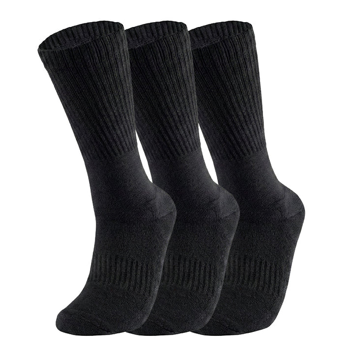 Leichte Outdoor-Baumwollsocken – 3er-Pack