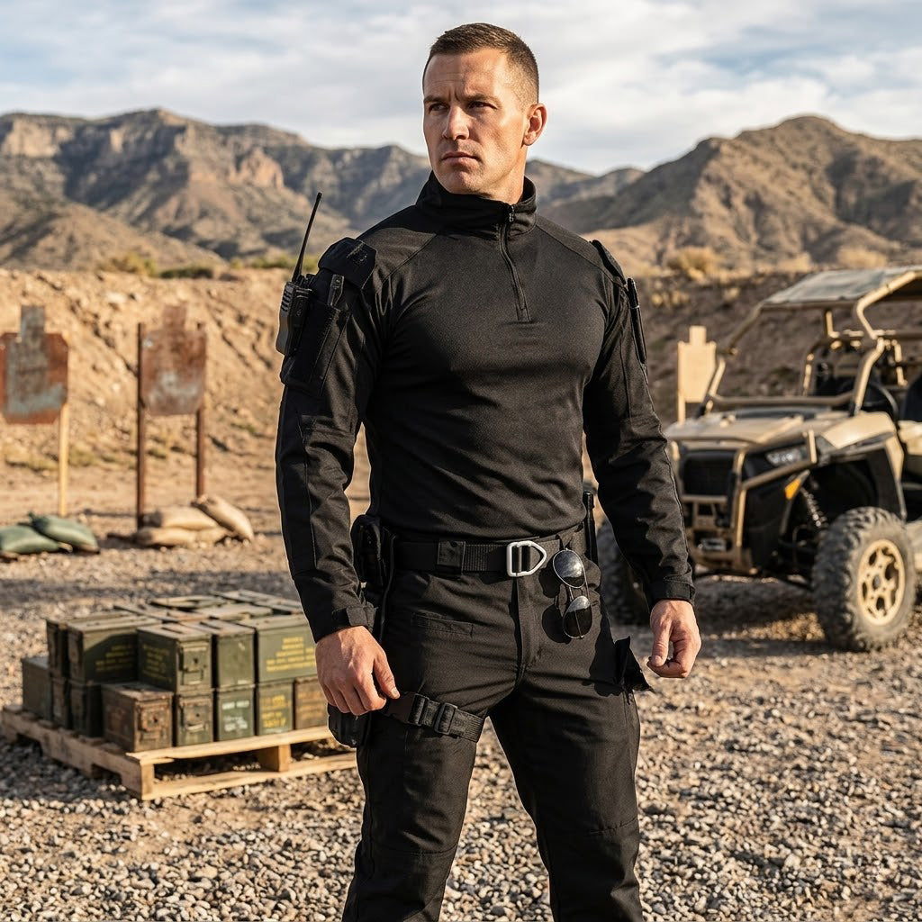 Herren Tactical Combat Set – Wasserdichtes Outdoor-Set mit Shirt &amp; Hose