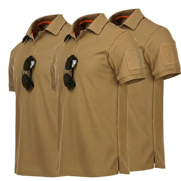 3er-Pack Schnelltrocknendes Polo-Shirt – Abriebfest