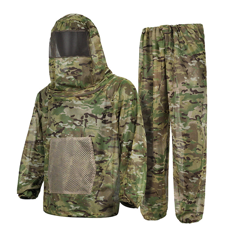Mückenschutz-Anzug – Netz-Jacke &amp; Hose mit Kapuze