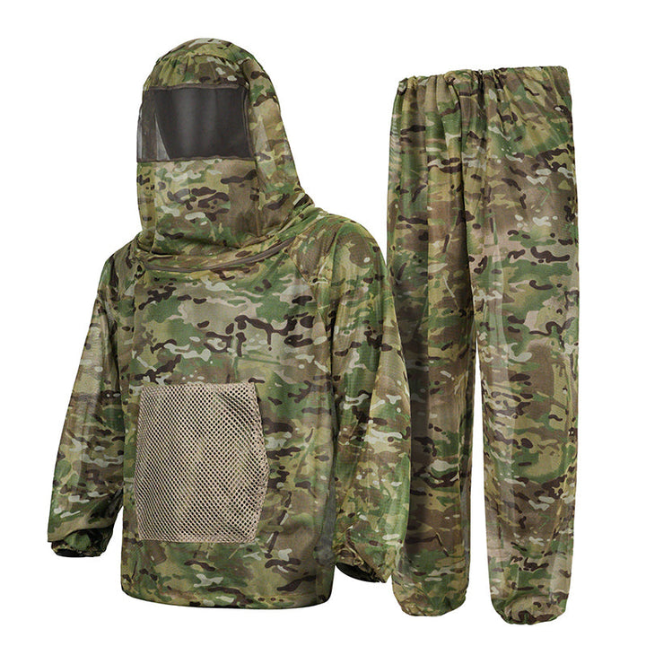 Mückenschutz-Anzug – Netz-Jacke &amp; Hose mit Kapuze