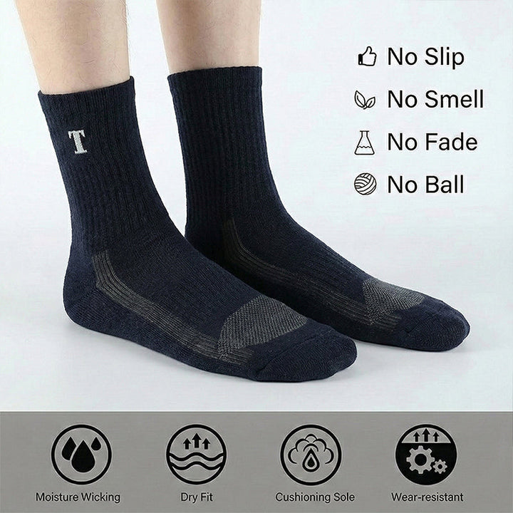Taktische Duty-Socken – Merino-Nylon-Mix, Wadenlang
