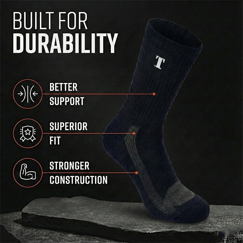 Taktische Duty-Socken – Merino-Nylon-Mix, Wadenlang