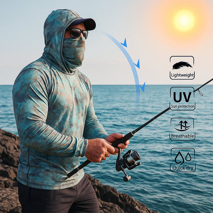 FieldGuard Angelshirt – UV-Schutz &amp; Eisseide