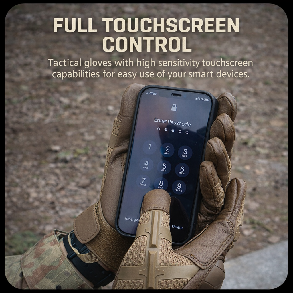 Indestructible 2.0 Taktikhandschuhe – Aufprallschutz &amp; Touchscreen