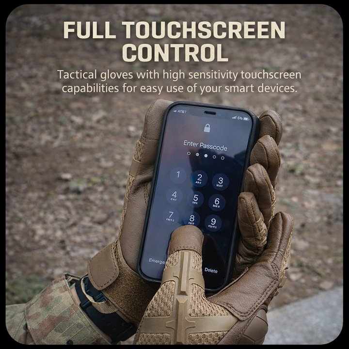 Indestructible 2.0 Taktikhandschuhe – Aufprallschutz &amp; Touchscreen