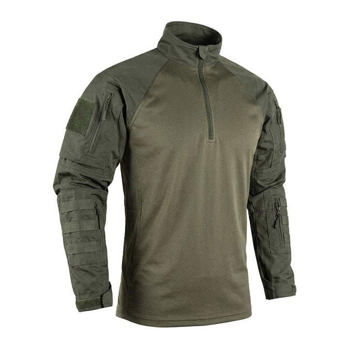 TWS Phantom Operator Herren Combat Shirt – Taktisches Outdoor-Shirt mit Ärmeltaschen