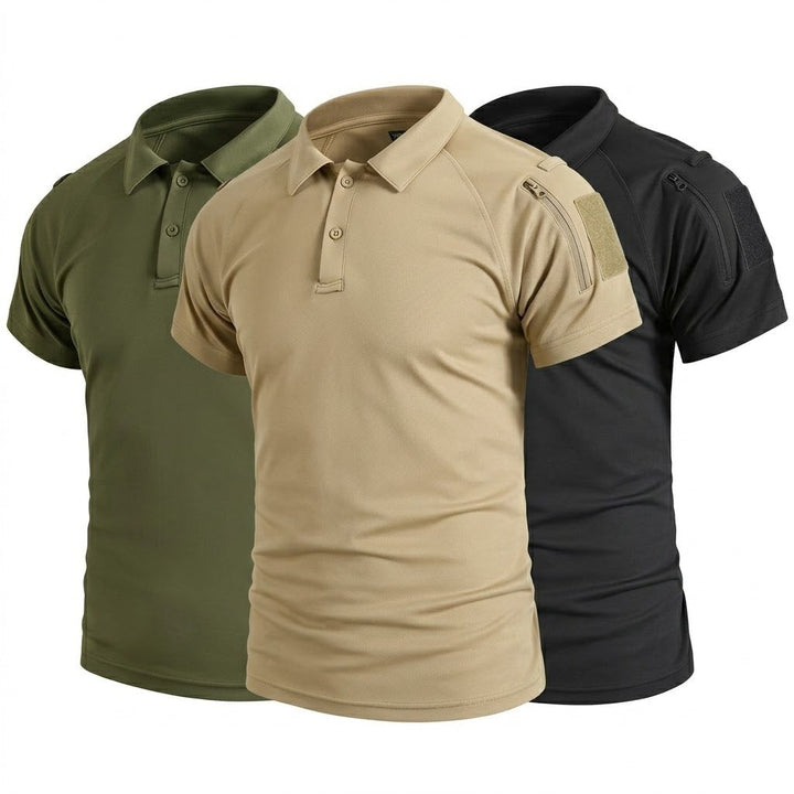 3er-Pack Polo-Shirt – UPF 50+ &amp; Schnelltrocknend