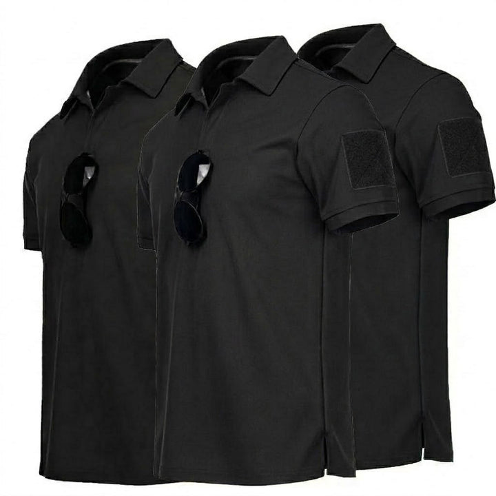 3er-Pack Schnelltrocknendes Polo-Shirt – Abriebfest