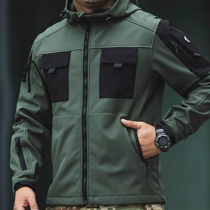 5 - IN - 1 Softshell Waterproof All Terrain Tactical Jacket - TWS USA