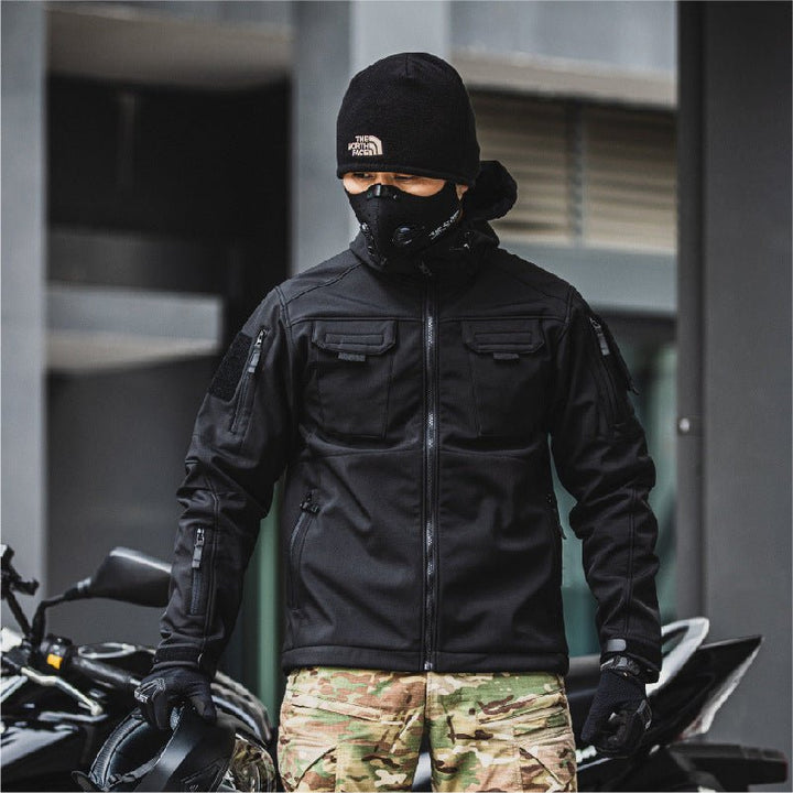5 - IN - 1 Softshell Waterproof All Terrain Tactical Jacket - TWS USA