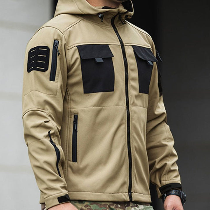 5 - IN - 1 Softshell Waterproof All Terrain Tactical Jacket - TWS USA