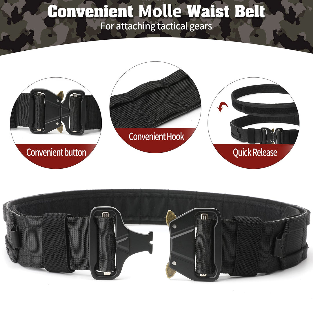 5-in-1 MOLLE Duty-Gürtel mit Schnellverschluss