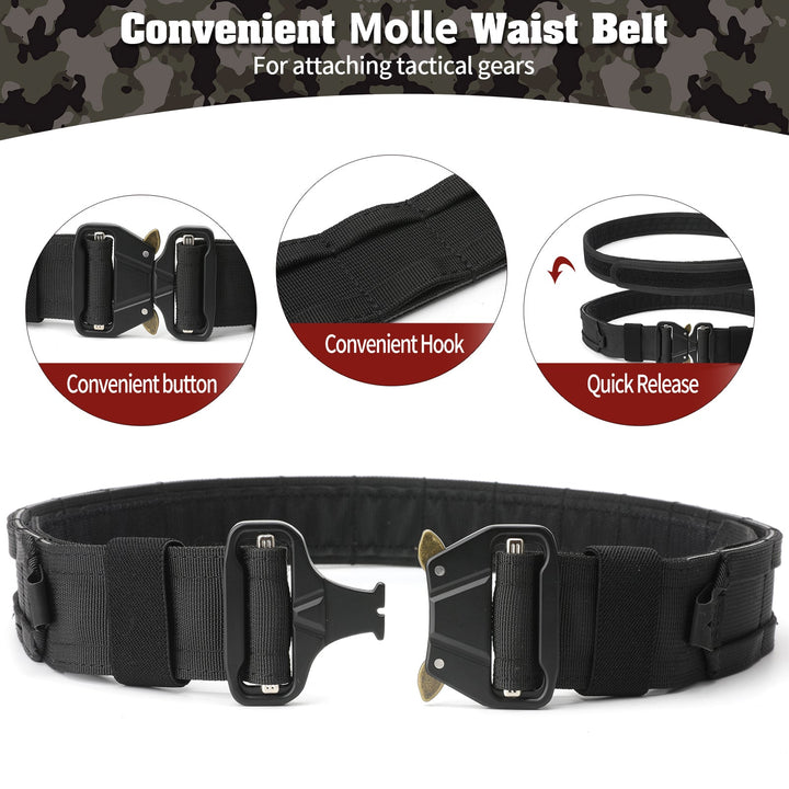 5-in-1 MOLLE Duty-Gürtel mit Schnellverschluss