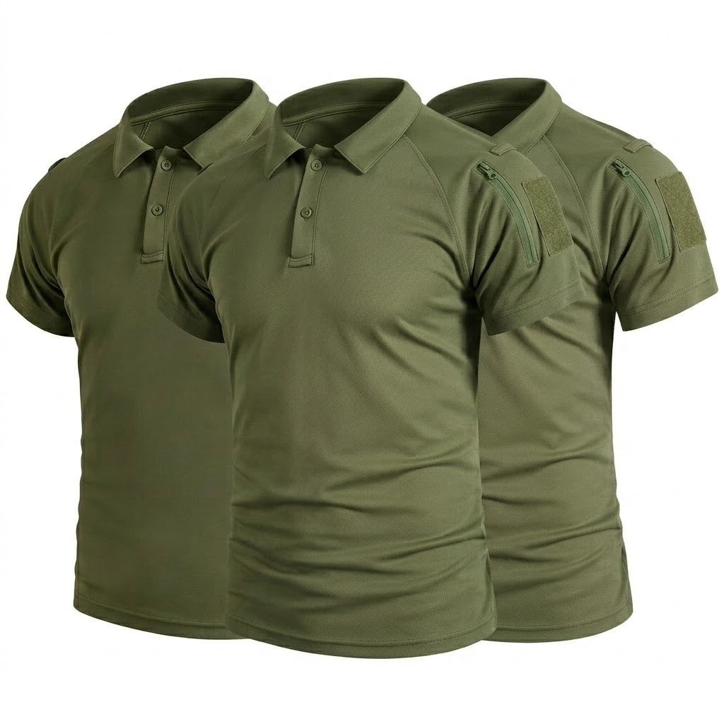 3er-Pack Polo-Shirt – UPF 50+ &amp; Schnelltrocknend