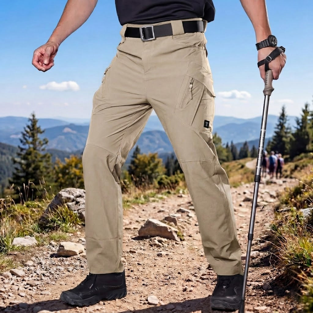 Archon IX9 Leichte Quick-Dry Hose - elastische Outdoor- &amp; Reisehose Khaki