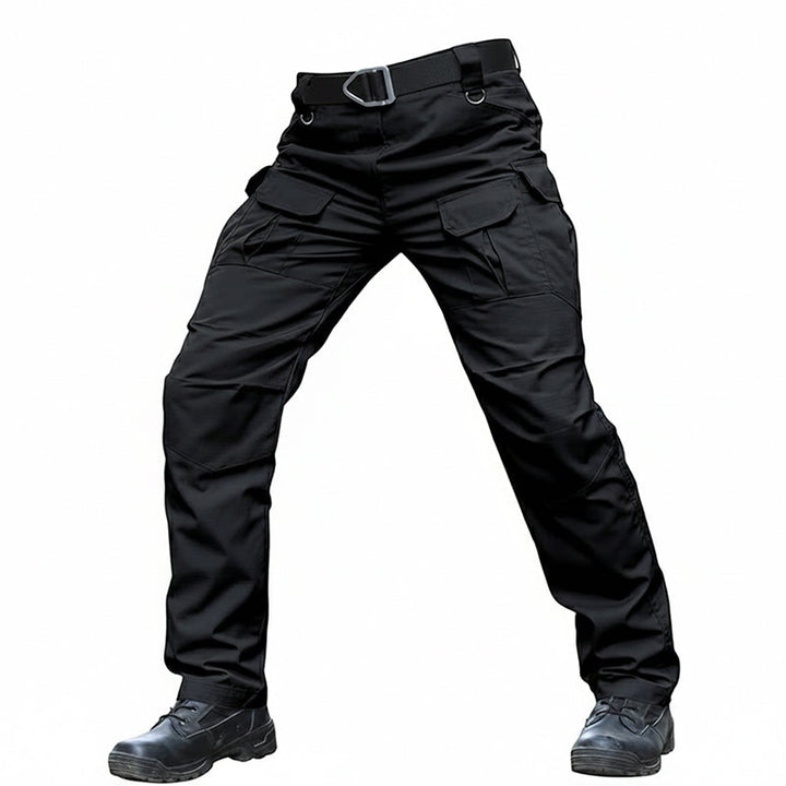 Archon IX8 Wasserabweisende Outdoorhose - robuste Ripstop-Cargohose Schwarz