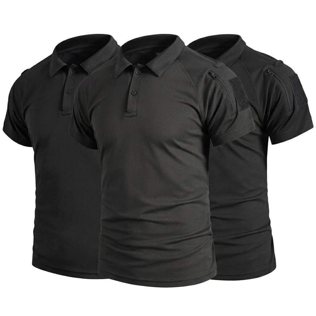 3er-Pack Polo-Shirt – UPF 50+ &amp; Schnelltrocknend