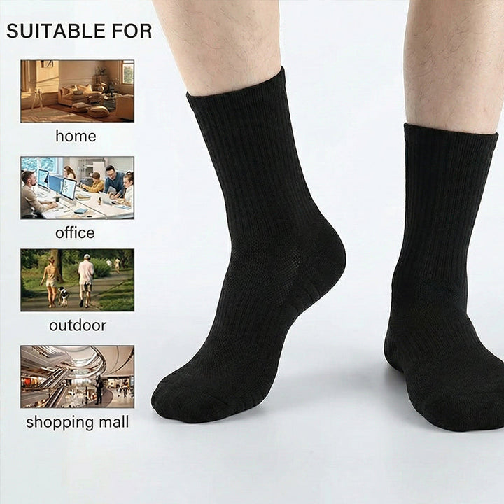 Classic Crew-Socken – Baumwolle &amp; Blasenschutz