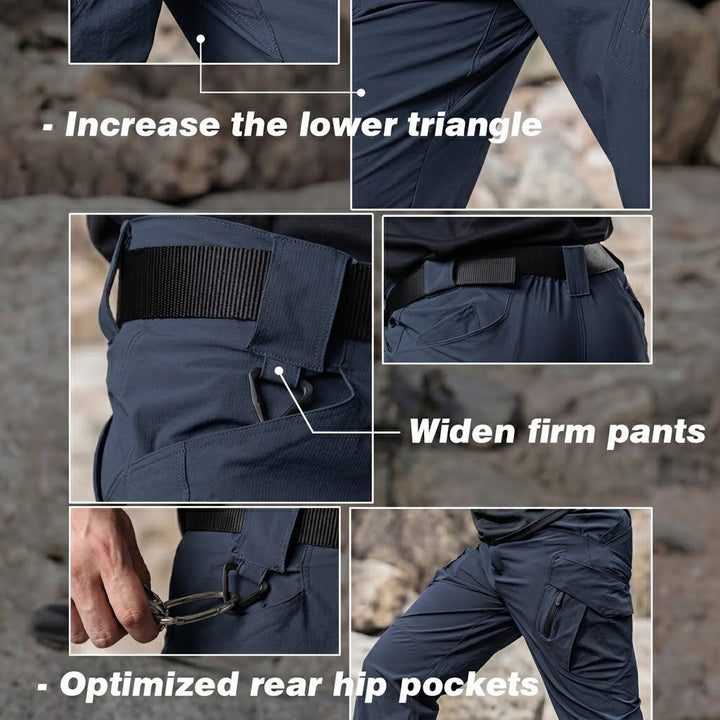 Archon IX9 Leichte Quick-Dry Hose - elastische Outdoor- &amp; Reisehose Marineblau