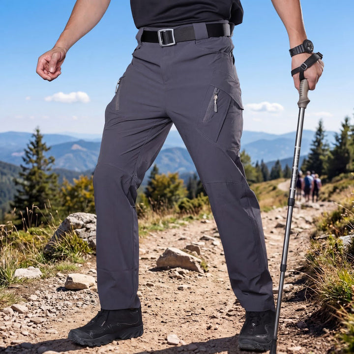Archon IX9 Leichte Quick-Dry Hose - elastische Outdoor- &amp; Reisehose Grau