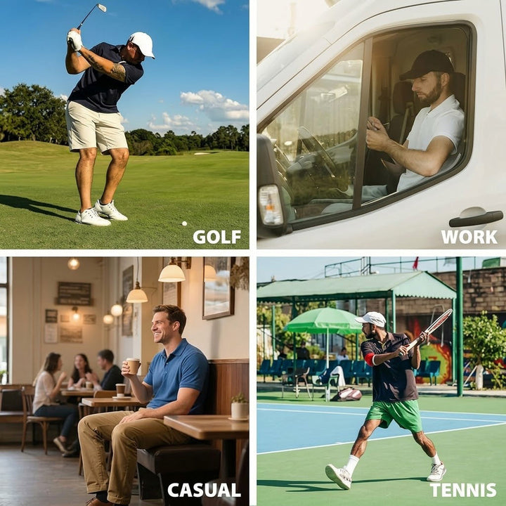 3er-Pack Polo-Shirt – UPF 50+ &amp; Schnelltrocknend