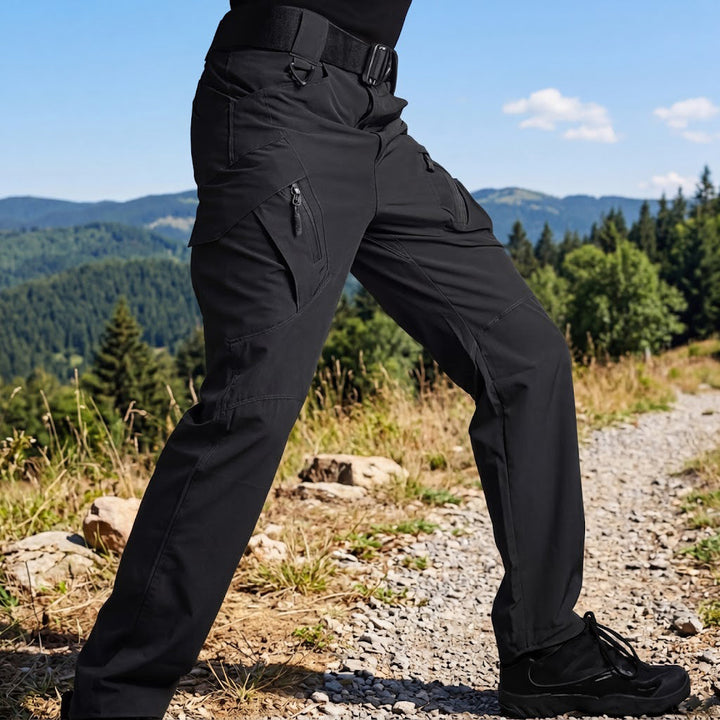Archon IX9 Leichte Quick-Dry Hose - elastische Outdoor- &amp; Reisehose Schwarz
