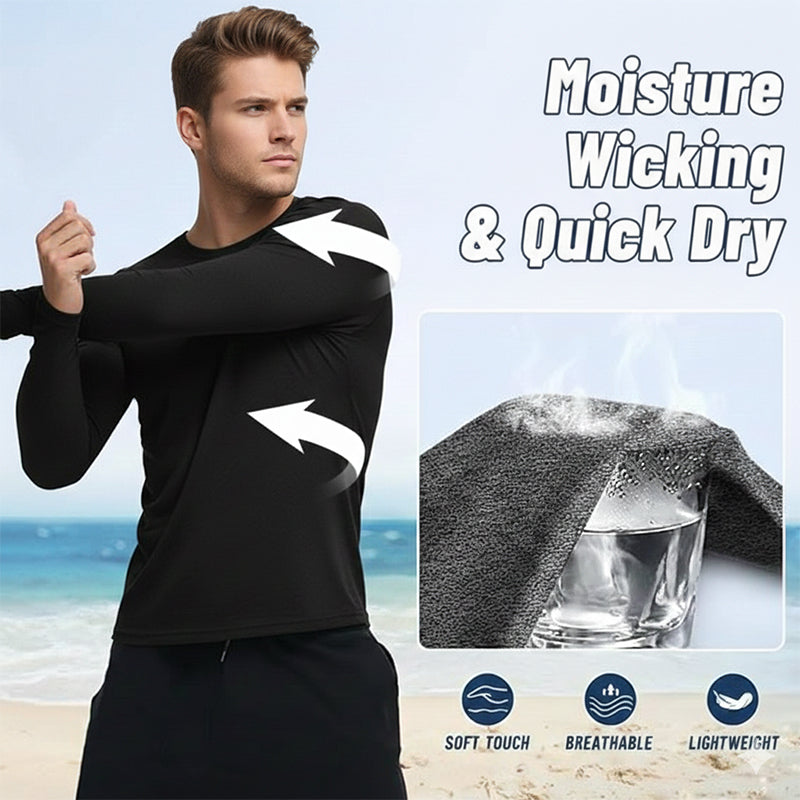RapidDry Langarm-Funktionsshirt UPF 50+