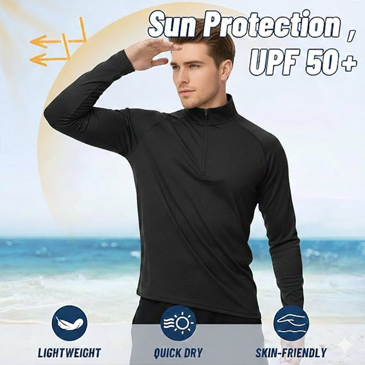 RapidDry Langarm-Funktionsshirt UPF 50+