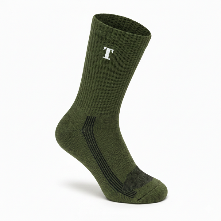 Taktische Duty-Socken – Merino-Nylon-Mix, Wadenlang