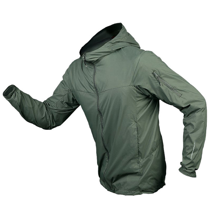 Leichte Kapuzenjacke – UPF 50+ &amp; Windschutz