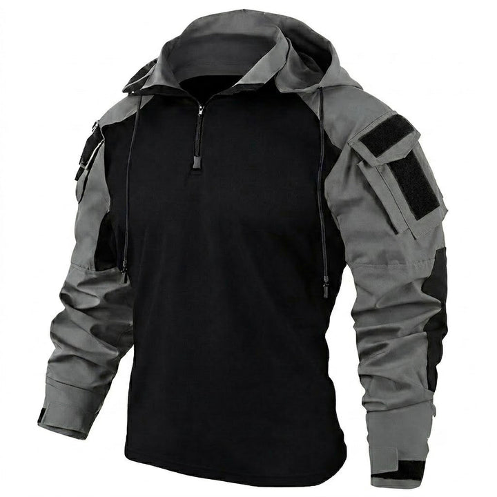 Herren Tactical Combat Hoodie – Schnelltrocknend mit Kapuze