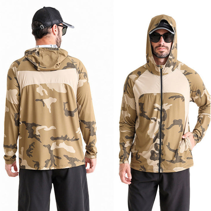 Kapuzen-Angelshirt – UV-Schutz UPF 50+ &amp; Schnelltrocknend