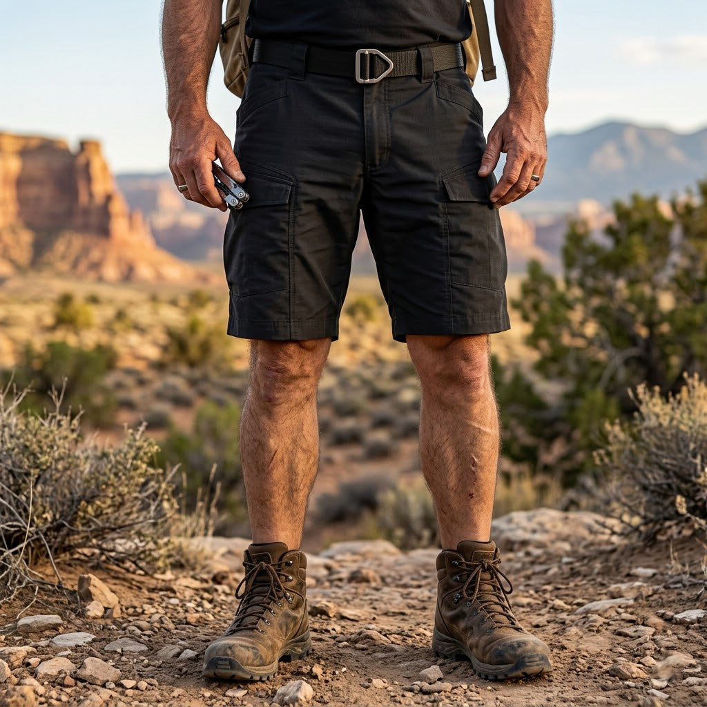 Wasserabweisende Taktik-Shorts mit Mehrfachtaschen