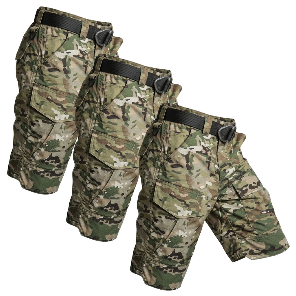 3er-Pack Urban Pro Wasserabweisende Taktik-Shorts