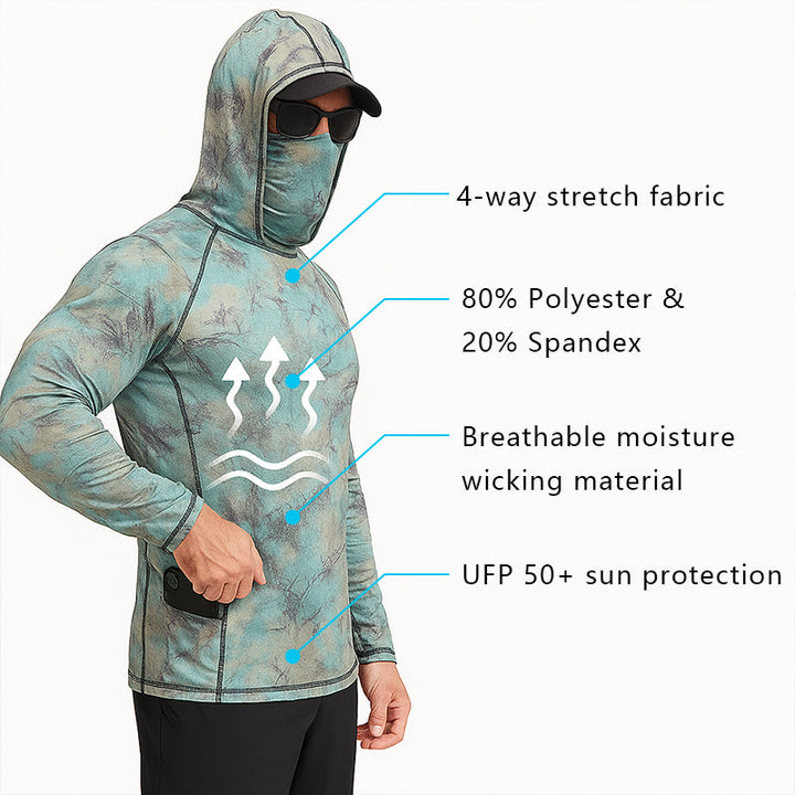 FieldGuard Angelshirt – UV-Schutz &amp; Eisseide