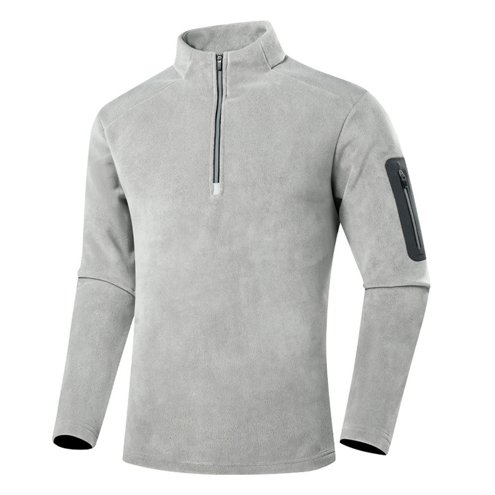 TWS RidgeWarm Herren Tactical Fleecepullover – Beidseitiges Fleece