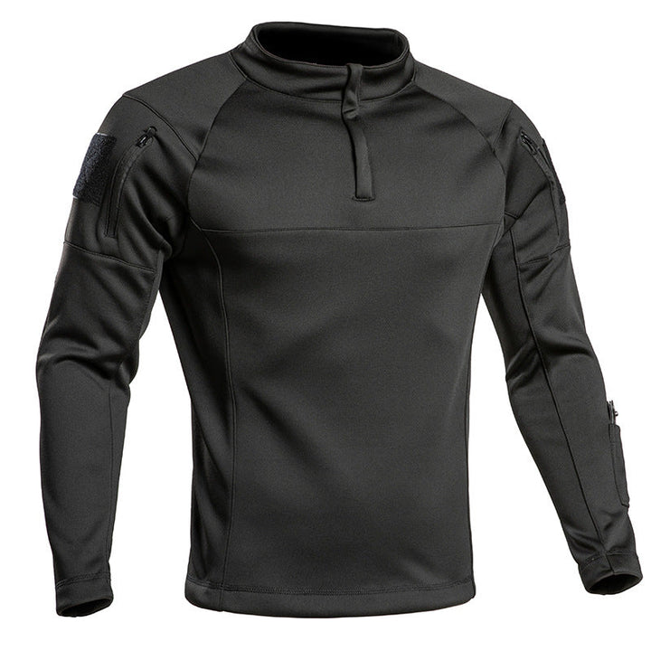 TWS Herren Tactical Fleecepullover – Wärmender Midlayer mit 1/4-Reißverschluss