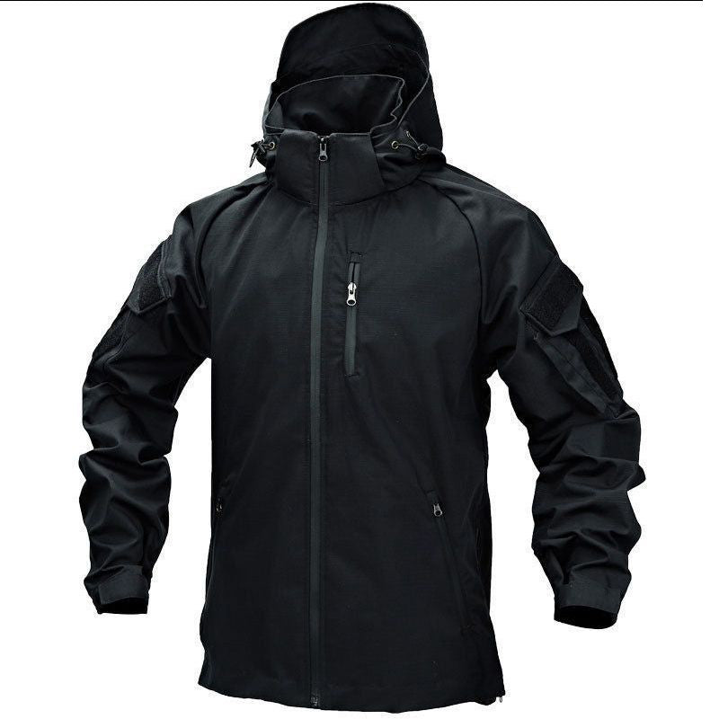 Herren Tactical Outdoorjacke – Wasserdicht mit Kapuze &amp; windabweisend