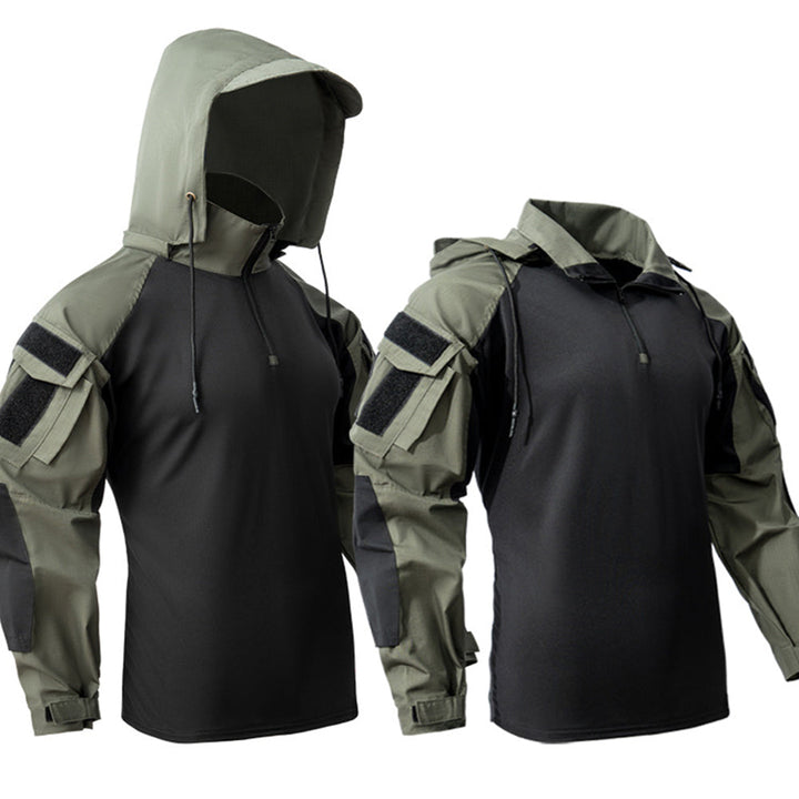Herren Tactical Combat Hoodie – Schnelltrocknend mit Kapuze