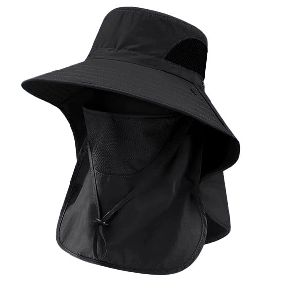 Sonnenschutzhut mit abnehmbarem Gesichtsschutz