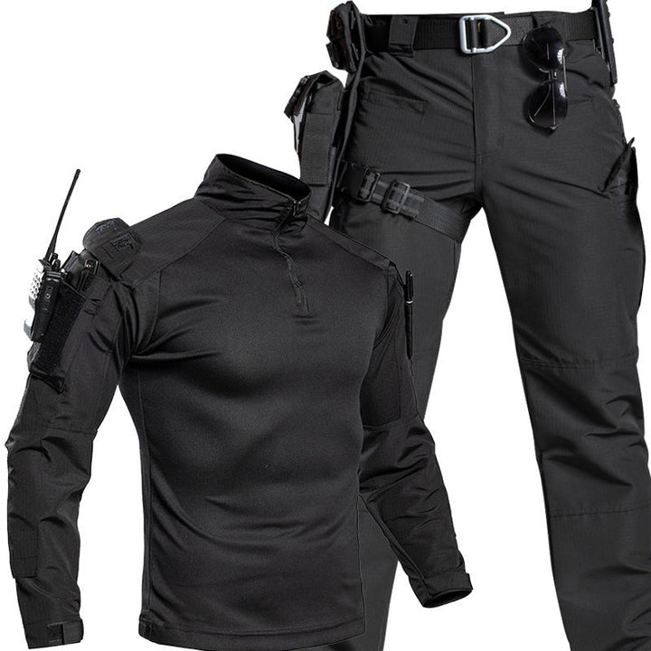 Herren Tactical Combat Set – Wasserdichtes Outdoor-Set mit Shirt &amp; Hose